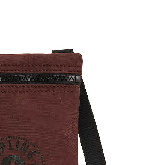 Kipling Afia Lite Mini Crossbody Bags Mahogany | CA 1040BE